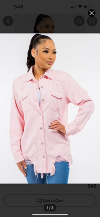 Distressed Denim Jackets