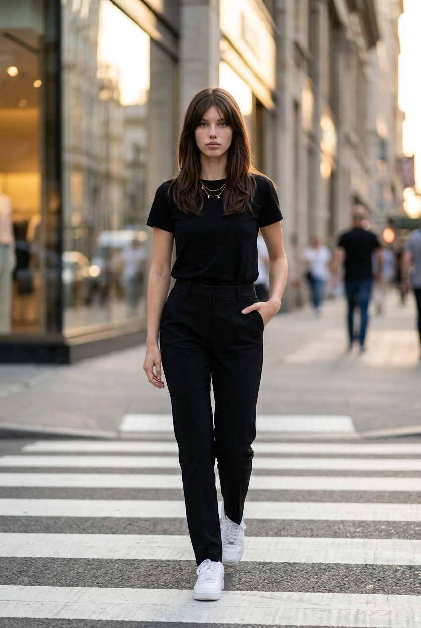Zenana Short Sleeve Crew Neck T-shirt