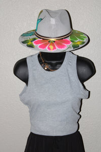 The Shirley Round Neck Ribbed Tank Top