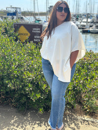 One Shoulder Unbalance Top