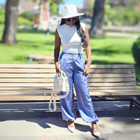 Satin Edge Cargo Pants