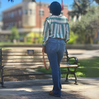 Striped Breeze Button-Up